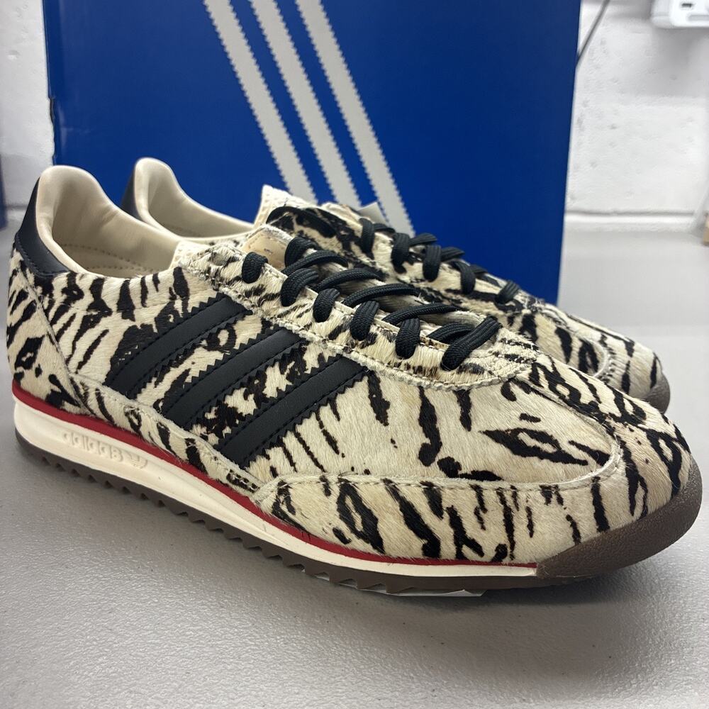 Adidas Originals SL 72 OG 'Zebra Print' Casual Shoes / KH8811 / Women's Size 6.5